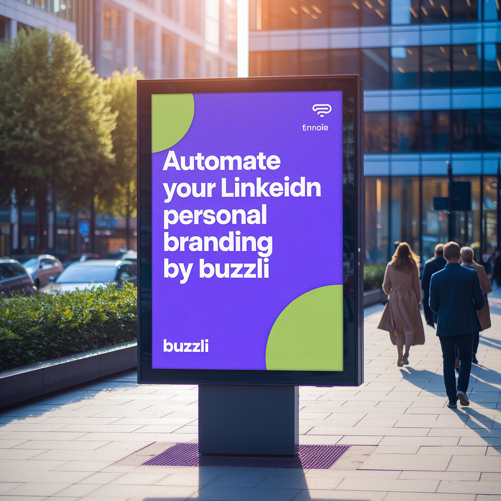 Roadside Banner Format example for LinkedIn posts